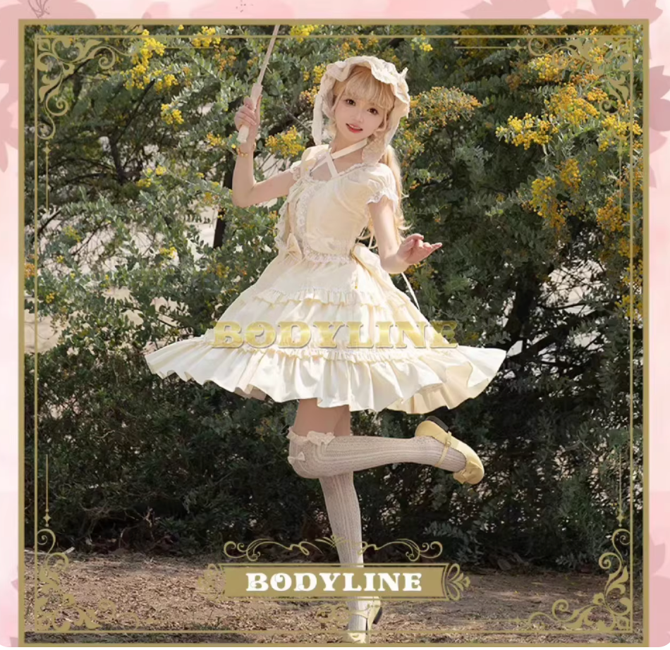 Bodyline lolita white elegant dress